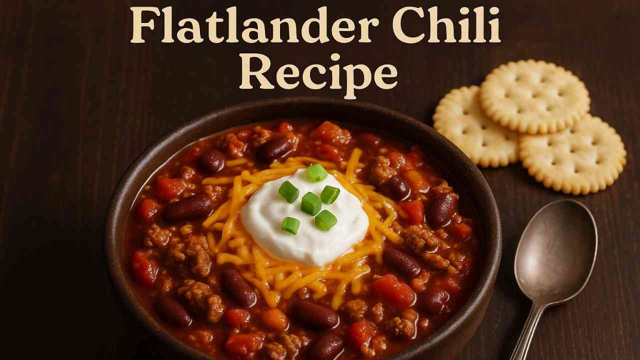 Flatlander Chili: A Hearty Midwestern Classic With Bold Flavor