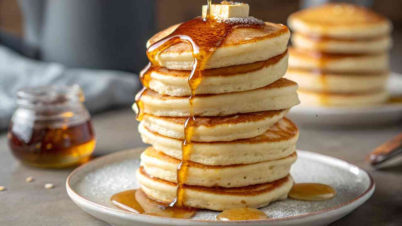 Fluffy American Pancakes